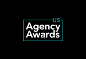 US Agency Awards logo on a black background.