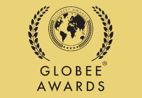 Globee Awards logo featuring a globe surrounded by laurel wreaths.