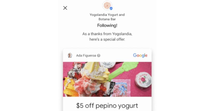 Google Welcome Offers