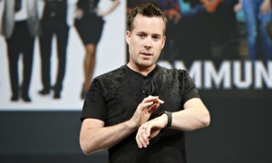 Dave Burke, a Google engineer, at the Google I/O developers conference.