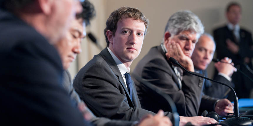 Mark Zuckerberg at G8 in Deauville, France